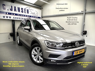 Volkswagen Tiguan 1.4 TSI 4Motion Highline NIEUWSTAAT !! | 18" Lichtmetalen velgen 'Kingston' | Achteropkomend verkeer waarschuwing | Airco (automatisch)