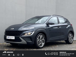 Hyundai Kona 1.6 GDI HEV Fashion Automaat / 1.300 kg trekgewicht / Dealer onderhouden / CC / Stuur- en stoelverwarming / Navigatie / Achteruitrijcamera / Apple Carplay Android / 18" LM wielen /