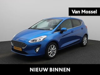 Ford Fiesta 1.0 EcoBoost Titanium | Verwarmbare Voorstoelen/Voorruit/Stuurwiel | |Parkeersensoren Voor+Achter | Apple Carplay/Android Auto | Cruise Ctrl | Climate Control | LMV |
