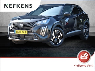 Peugeot 2008 136pk Hybrid Allure | Camera | Navigatie | Parkeersensoren VOOR+Achter | LEER/Stof | AUTOMAAT