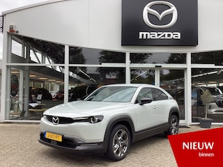 Mazda MX-30 e-SkyActiv 145 First Edition 36 kWh 1e Eig., NL-Auto, Navigatie Apple Carplay/ Android Auto, A. Rij-Camera, Add. Cruise, Parkeerhulp vóór, Head-up, Stoel verw.,