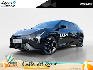 Kia EV4 Fastback GT-Line 81.4 kWh | Schuif/kanteldak | Lederen bekleding | 360 Graden camera | Head up display | Elektrische achterklep | Elektrische stoel verstelling met geheugen | Stoel verwarming + ventilatie voor | Dodehoek camera | Draadloze oplader | DEMO