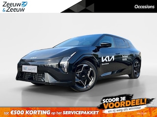 Kia EV4 Fastback GT-Line 81.4 kWh | Schuif/kanteldak | Lederen bekleding | 360 Graden camera | Head up display | Elektrische achterklep | Elektrische stoel verstelling met geheugen | Stoel verwarming + ventilatie voor | Dodehoek camera | Draadloze oplader | DEMO