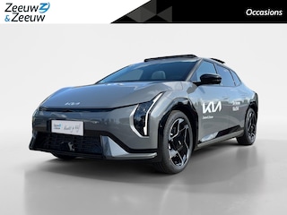 Kia EV4 Fastback GT-PlusLine 81.4 kWh | Schuif/kanteldak | Lederen bekleding | 360 Graden camera | Head up display | Elektrische achterklep | Elektrische stoel verstelling met geheugen | Stoel verwarming + ventilatie voor | Dodehoek camera | Draadloze oplader | DEMO