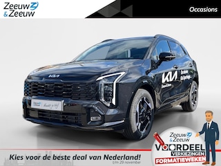 Kia Sportage 1.6 T-GDi Hybrid GT-PlusLine | Schuif/kanteldak | Lederen bekleding | 360 Graden camera | Head up display | Elektrische achterklep | Elektrische stoel verstelling met geheugen | Stoel verwarming + ventilatie voor | Dodehoek camera | Draadloze oplader | Adaptive onderstel | DEMO