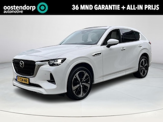 Mazda CX-60 2.5 e-SkyActiv PHEV Takumi plus Full options! | panorama dak | rondomzicht camera | lederen bekleding |