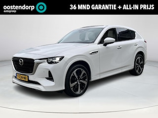 Mazda CX-60 2.5 e-SkyActiv PHEV Takumi plus Full options! | panorama dak | rondomzicht camera | lederen bekleding |