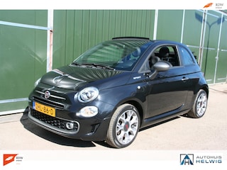 Fiat 500 1.0 Hybrid Sport, AIRCO, NAVIGATIE, HALF LEER.