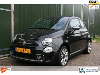 Fiat 500 1.0 Hybrid Sport, AIRCO, NAVIGATIE, HALF LEER.