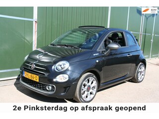 Fiat 500 1.0 Hybrid Sport, AIRCO, NAVIGATIE, HALF LEER.