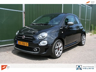 Fiat 500 1.0 Hybrid Sport, AIRCO, NAVIGATIE, HALF LEER.