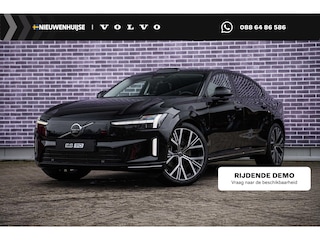 Volvo ES90 Single Motor Extended Range Ultra 92 kWh | Pilot Assist Pack | Elektrochromatisch panoramadak | Geventileerde Charcoal Nordico met massage | 360 Camera | Elektrisch verstelbare achterbank | Actieve luchtvering met Four-C