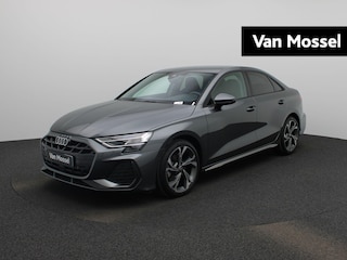 Audi A3 Limousine 30 TFSI S edition | S-line l Adaptive Cruise Control l MMI navigatie plus l Apple Carplay | Android Auto l Achteruitrijcamera l Autom. airconditioning 3 zones l Lichtpakket ambient lighting l Elektr. instel. bestuurd.stoel l Stoelverwarming voorin l Buitenspiegels verwarmbaar l Ledkoplampen l Licht- en regensensor l