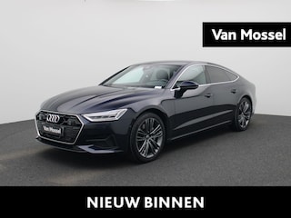 Audi A7 Sportback 50 TFSI e quattro Pro Line 299 PK | Automaat | Navigatie | 360 Camera | Adaptive Cruise Control | Trekhaak | Stoelverwarming | LED | Leder Valcona | Head-up display | Privacy glas |