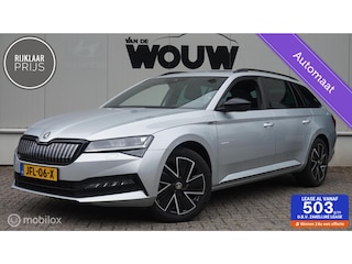Skoda Superb Combi 1.4 TSI iV SportLine PHEV 218PK Panoramadak + schuif-/kantel | Digital Cockpit | Elektr verst Stoelen