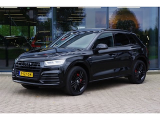 Audi Q5 2.0 TFSI 252 PK Quattro Sport S Line Black Edition, Trekhaak, Panoramadak, Leder-Alcantara, Camera