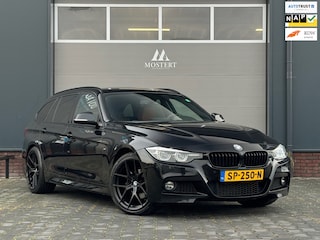 BMW 3-serie Touring 318i/136pk Edition M-Sport Shadow Executive|2018|Trekhaak|Virtuele Cockpit|PDC|Elek kofferklep|Leder|19"LMV