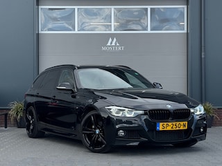 BMW 3-serie Touring 318i/136pk Edition M-Sport Shadow Executive|2018|Trekhaak|Virtuele Cockpit|PDC|Elek kofferklep|Leder|19"LMV