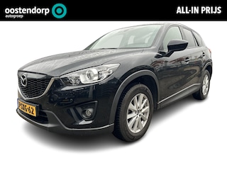 Mazda CX-5 2.0 Skylease+ 2WD | Rijklaarprijs! | trekhaak 1800kg! | Bi Xenon | Climate Control | Navigatie | Cruise Control | | Stof Leder | Stoelverwarming | Inclusief 12 mnd Garantie! |