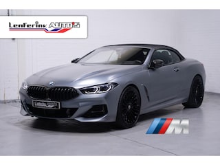 BMW 840d xDrive High Executive HUD DAB Harman-Kardon  Softclose driving-assist nachtzicht warmte-comfort pakket connected-service aircollar apple-carplay  Frozen Bleustone met carbon inleg 21"LMV M-Pakket