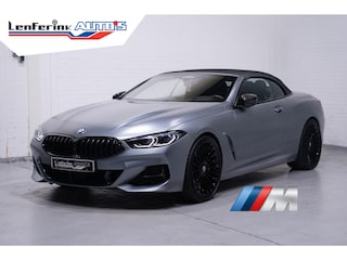 BMW 840d xDrive High Executive HUD DAB Harman-Kardon  Softclose driving-assist nachtzicht warmte-comfort pakket connected-service aircollar apple-carplay  Frozen Bleustone met carbon inleg 21"LMV M-Pakket