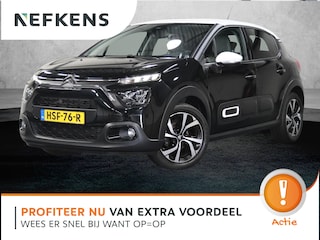 Citroën C3 110PK Feel Edition | 1ste eigenaar | AUTOMAAT | AppleCarplay/AndroidAuto | Armsteun | Camera | Cruise Control | Climate Control | StoelVerwarming | Navigatie | Isofix | Privacy Glass | Two-Tone |