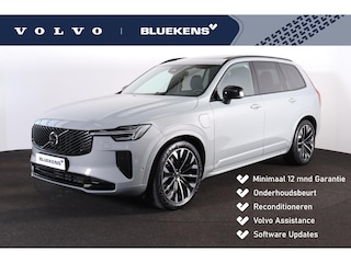 Volvo XC90 T8 Recharge AWD Ultra Dark - LONG RANGE - Luchtvering - Panorama/schuifdak - IntelliSafe Assist & Surround - 360º Camera - Bowers & Wilkins audio - Verwarmde voorstoelen, stuur & achterbank - Parkeersensoren voor & achter - Elektr. bedienb. voorstoelen met geheugen - Head up display - Draadloze tel. lader - Extra getint glas - Elektr. inklapbare trekhaak - 22' LMV