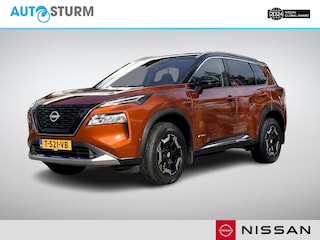 Nissan X-Trail 1.5 e-Power Tekna | Two-Tone Lakkleur | Head-Up Display | Stuur- + Stoelverwarming | Elek. Achterklep | Leder | Apple Carplay/Android Auto | 360° Camera | Rijklaarprijs!