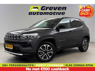 Jeep Compass 4xe 190 Plug-in Hybrid Electric Limited | Virtual | LED | Carplay | Camera | Adaptive Cruise | Parkeersens.