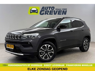 Jeep Compass 4xe 190 Plug-in Hybrid Electric Limited | Virtual | LED | Carplay | Camera | Adaptive Cruise | Parkeersens.