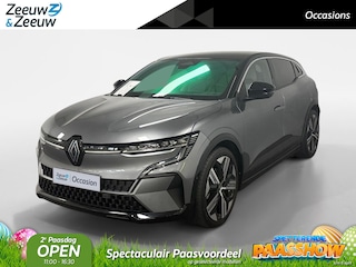 Renault Mégane comfort range iconic 60 kWh AIRCO APPLE CARPLAY/ANDROID AUTO ELEKTRISCH VERSTELBARE VOORSTOELEN MET GEHEUGEN MASSAGESTOELEN BEIDE VOORSTOELEN STOEL/STUURVERWARMING HARMAN KARDON SFEERVERLICHTING WITTE LEDERE BEKLEDING ADIPATIEVE CRUISE CONTROL 360GRADEN CAMERA LM VELGEN DEALER ONDERHOUDEN HELE DIKKE AUTO