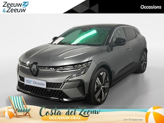 Renault Mégane comfort range iconic 60 kWh AIRCO APPLE CARPLAY/ANDROID AUTO ELEKTRISCH VERSTELBARE VOORSTOELEN MET GEHEUGEN MASSAGESTOELEN BEIDE VOORSTOELEN STOEL/STUURVERWARMING HARMAN KARDON SFEERVERLICHTING WITTE LEDERE BEKLEDING ADIPATIEVE CRUISE CONTROL 360GRADEN CAMERA LM VELGEN DEALER ONDERHOUDEN HELE DIKKE AUTO