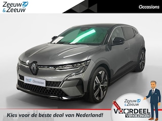 Renault Mégane comfort range iconic 60 kWh AIRCO APPLE CARPLAY/ANDROID AUTO ELEKTRISCH VERSTELBARE VOORSTOELEN MET GEHEUGEN MASSAGESTOELEN BEIDE VOORSTOELEN STOEL/STUURVERWARMING HARMAN KARDON SFEERVERLICHTING WITTE LEDERE BEKLEDING ADIPATIEVE CRUISE CONTROL 360GRADEN CAMERA LM VELGEN DEALER ONDERHOUDEN HELE DIKKE AUTO