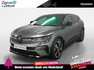 Renault Mégane comfort range iconic 60 kWh AIRCO APPLE CARPLAY/ANDROID AUTO ELEKTRISCH VERSTELBARE VOORSTOELEN MET GEHEUGEN MASSAGESTOELEN BEIDE VOORSTOELEN STOEL/STUURVERWARMING HARMAN KARDON SFEERVERLICHTING WITTE LEDERE BEKLEDING ADIPATIEVE CRUISE CONTROL 360GRADEN CAMERA LM VELGEN DEALER ONDERHOUDEN HELE DIKKE AUTO