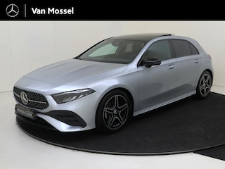 Mercedes-Benz A-klasse 180 AMG Line / Stoelverwarming / Achteruitrijcamera / Panorama-schuifdak / Night-Pakket /