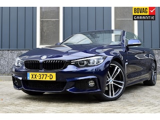 BMW 4-serie Cabrio 420i High Executive Edition Rijklaarprijs-Garantie Leder Led Camera Nek verwarming Navigatie 19 Inch