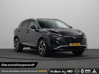 Nissan Qashqai 1.3 MHEV Xtronic Tekna Plus | Stoel/Stuur en voorruitverwarming | Panoramadak | Stoel Massage | Lederen bekleding |