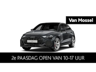 Audi A3 Sportback 45 TFSI e S edition Competition 272 PK | S-Line | Automaat | Panoramadak | SONOS | Navigatie | Camera | Keyless | Sfeerverlichting | Optiekpakket Zwart | 19'' lichtmetalen velgen | Stoelverwarming |