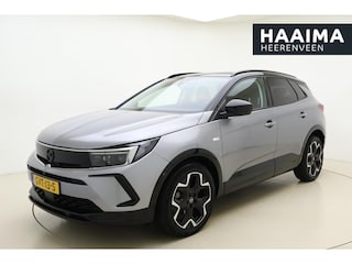 Opel Grandland 1.2 Turbo 145pk Auytomaat Hybrid | Alcantara | Navigatie | Elektrische achterklep | Matrix LED verlichting | Stoel- en stuurverwarming | Zwart dak