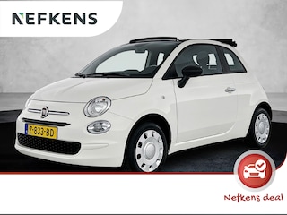 Fiat 500 Cabrio Hybrid Urban 70pk | Airco | Bluetooth | Elektrisch vouwdak | Multifunctioneel stuurwiel | USB aansluiting | City Mode |