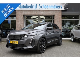 Peugeot 3008 1.6 HYbrid 225 GT BLACK-PACK! Pack Business LEER/ALCANTARA PANO CARPLAY STOELVERW. ELEC.STOEL/KLEP MASSAGE MEMORY 360-CAMERA CRUISE CLIMA NAP 2XPDC 19''LMV