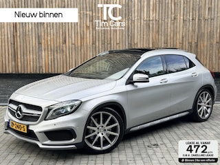 Mercedes-Benz GLA AMG 45 4MATIC Automaat | Panoramadak | Bi-Xenon verlichting | Lederen bekleding | Stoelverwarming | Climate & Cruise control | 20 inch lichtmetalen velgen | Parkeersensoren voor en achter | Achteruitrijcamera