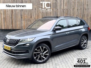 Skoda Kodiaq 1.5 TSI Sportline Automaat | Panoramadak | Trekhaak uitklapbaar | Navigatiesysteem | Stoelverwarming voor en achter | Stuurverwarming | Getint glas | Cruise control adaptief| Achteruitrijcamera | Parkeersensoren voor en achter