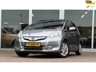 Honda Jazz 1.4 Hybrid Elegance Lerenbekleding Panoramadak Mooi!