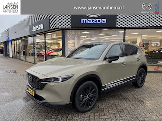 Mazda CX-5 2.0 e-SkyActiv-G M Hybrid 165 Homura , Nieuwe Auto, 10 KM, Registratievoordeel € 5.000-, Leder Pack, Adap.Cruise, Navi, Apple Carplay, 360 Camera, PDC, HUD, Stoelverwarming/ventilatie, 19" LMV