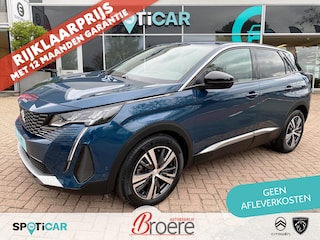Peugeot 3008 1.2 Turbo 130pk EAT8 Automaat Allure| verw. voorstoelen, dodehoekdetectie, keyless, camera, pdc v&a, 18 inch velgen, sfeer verlichting, dab, navigatie