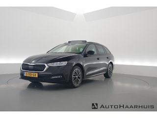 Skoda Octavia Combi 1.5 e-TSI Sport Business | Adapt. Cruise | Pano | CarPlay | Massage | Keyless | Trekhaak 1500 kg  | 4 Seasons