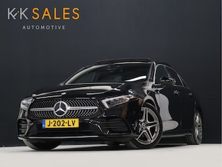 Mercedes-Benz A-klasse 200 AMG Sport [SFEER, SCHUIFKANTELDAK, CAMERA, PDC 360, MEMORY SEATS, STOELVERWARMING, CRUISE CONTROL, FLIPPERS, NAVIGATIE, NIEUWSTAAT]