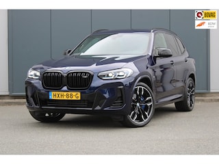 BMW X3 M40i xDrive High Executive, BTW, BMW INDIVIDUAL Tanzanite Blue II Metallic, M-Sport Stoelen, Vol Leder, Memory, Camera,