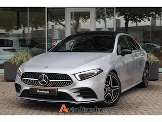 Mercedes-Benz A-klasse Limousine A 180 AMG-Line 136pk | Pano | Multibeam | Memory | Sfeer | Camera | Keyless | Climate | Trekhaak